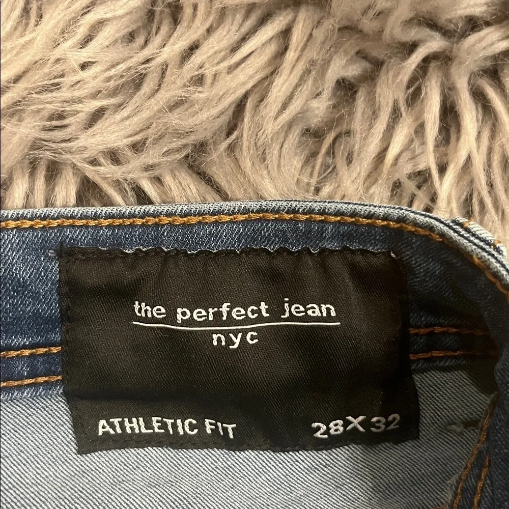 The Perfect Jean NYC athletic cut stretch denim jeans 28x32